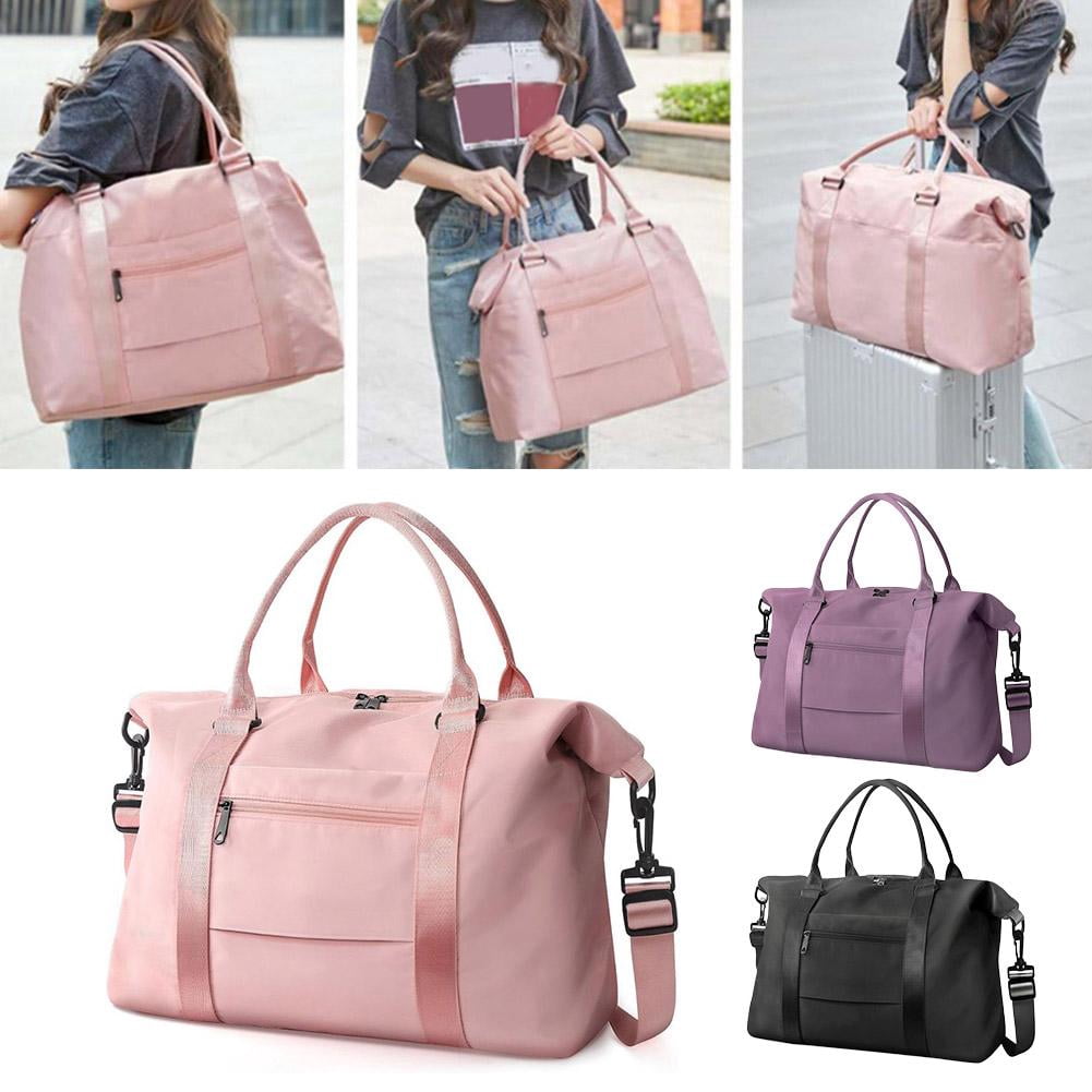 Travel Duffle Bag,Waterproof Weekender Bag for Women and Men,Lightweight Carry Bag Sport Bag,Overnight Gym w Luggage Tote on