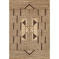 thumbnail image 2 of Hauteloom Millis Jute Living Room, Bedroom Area Rug - Bohemian, Transitional - Peach, Charcoal - 2' x 3', 2 of 12
