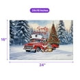 thumbnail image 5 of Santa is Coming Australian Cattle Dog Merry Christmas Xmas Noel Truck Tree Doormat Heeler Lover Gifts Indoor Outdoor Welcome Mat - 02023, 5 of 5