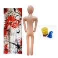 thumbnail image 1 of Isvgxsz Clearance Halloween Decorations Corpse Dead Victim Props Hanging Dead Body Decorations Scary Fake Corpse in Bag Indoor Outdoor Halloween Props Creepy Decor Haunted House Hanging Decorations, 1 of 5