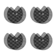 thumbnail image 6 of Hemoton 8 pcs  Lazy Susan Shelf Liner Circle Non Adhesive Kitchen Cabinet Liners Non Slip Liner Non Skid Mats for Drawer Refrigerator Pantry Storage, 6 of 8