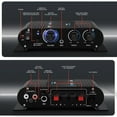 thumbnail image 4 of Pyle Home PFA330BT 90-watt Mini Blue Series Compact Bluetooth Amp (PYLPFA330BT), 4 of 7