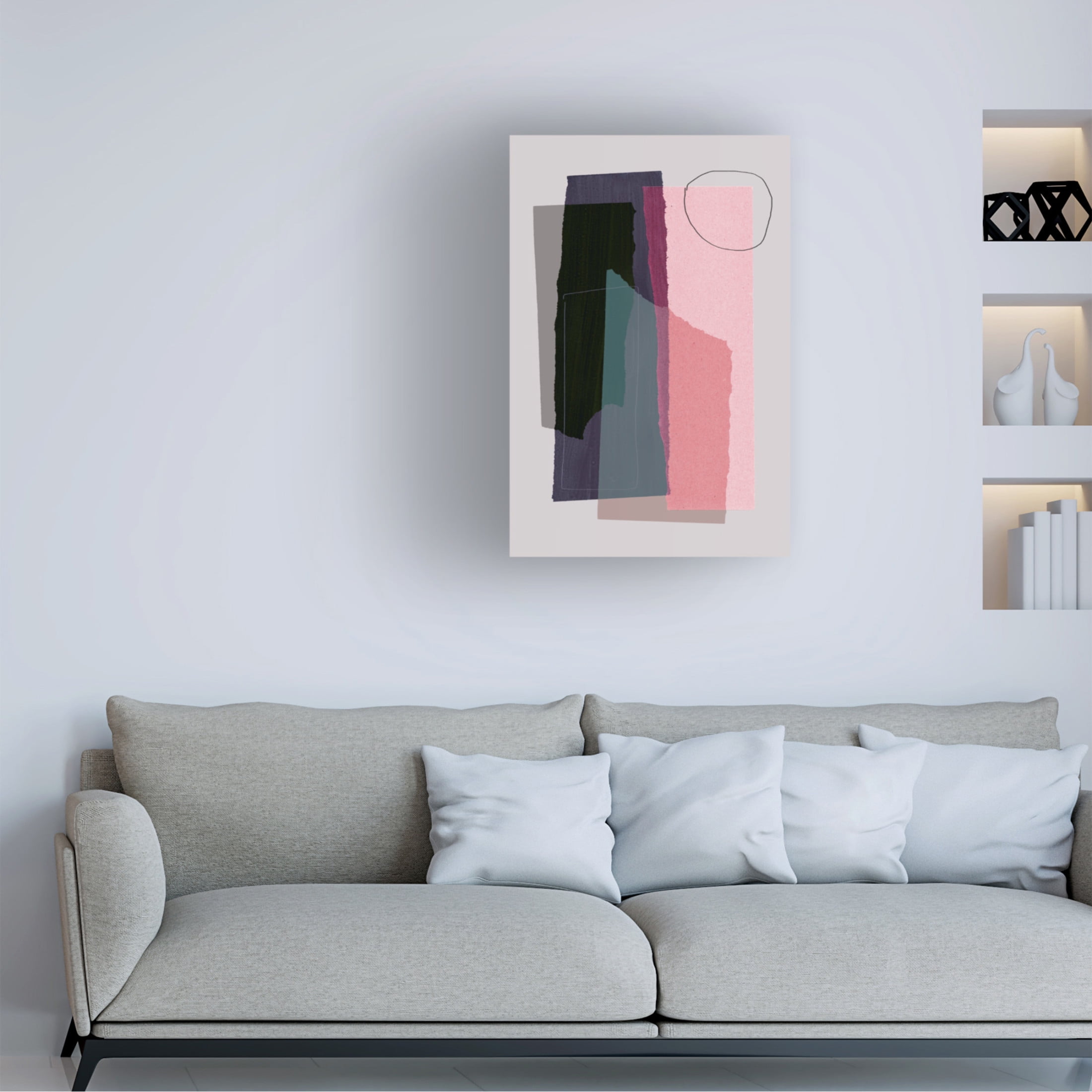 Trademark Fine Art Mareike Bohmer  Pieces 5C Canvas Wall Art