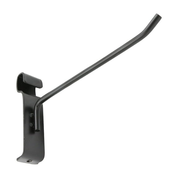 SSWBasics 6 Inch Gridwall Hooks  Black Peg Hook for Wire Grid  Pack of 50 - Essential Grid Wall Accessory for Retail Display  Versatile Gridwall Accessories for Organizing and Merchandising