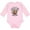 AD-Pink, variant on Inktastic Our 1st Mother's Day Together Cute Mom and Baby Sloth Boys or Girls Long Sleeve Baby Bodysuit