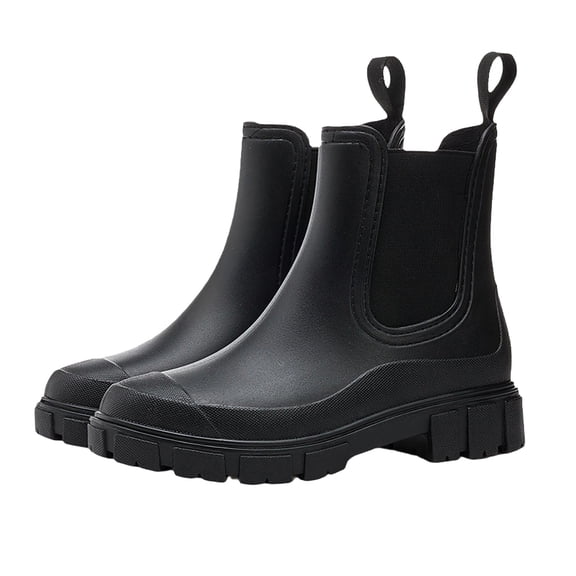 Kitchen Rubber Shoes Waterproof Car Wash Shoes Non Slip For Wet Environments