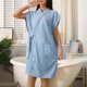 thumbnail image 1 of HongQid Women'S Soft Robes Bath Robe After Shower Female Plush Spa Bathrobes Sleeveless Lightweight With Pockets, 1 of 4