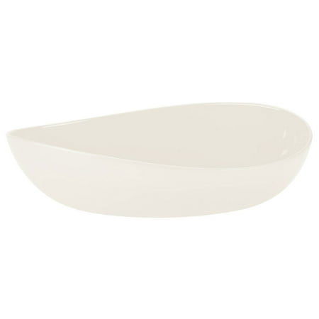 Deep Oval Bowl - 4 qt. 4.2 qt. rim full Oval Bowl, 15.75
