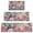 Pioneer Flower Floral-1, variant on Pioneer Flower Floral Print Pattern Kitchen Rugs Sets Of 3,Kitchen Runner Rugs Non Skid Washable,Decorative Kitchen Floor Mats for Kitchen,Sink,Laundry,17"x30" 17"x47" 17"x59"