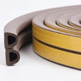 thumbnail image 3 of 5M Porte Autocollante Bas Bande d'Isolation Acoustique Bande Coupe-Vent, 3 of 4