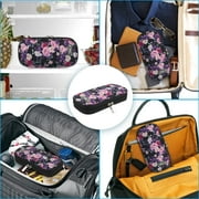 SUNMON Insulin Cooler Travel Case with 2 TSA Approved Ice Packs - Insulin Pen Cooler Case, Suitable for Diabetic Insulin Bag, Medication for Peptide Case(Purple Pink Rose)