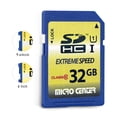 thumbnail image 2 of Tarjeta De Memoria Flash Sdhc Clase 10 De 32 Gb Tarjeta Sd De Tamaño Completo Tarjeta De Memoria Para Cámara De Rastreo Ush-I U1 De Micro Center, 2 of 6