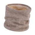 thumbnail image 4 of Calentador de cuello de invierno, cómodo y térmico, para ciclismo en climas fríos Beige, 4 of 8