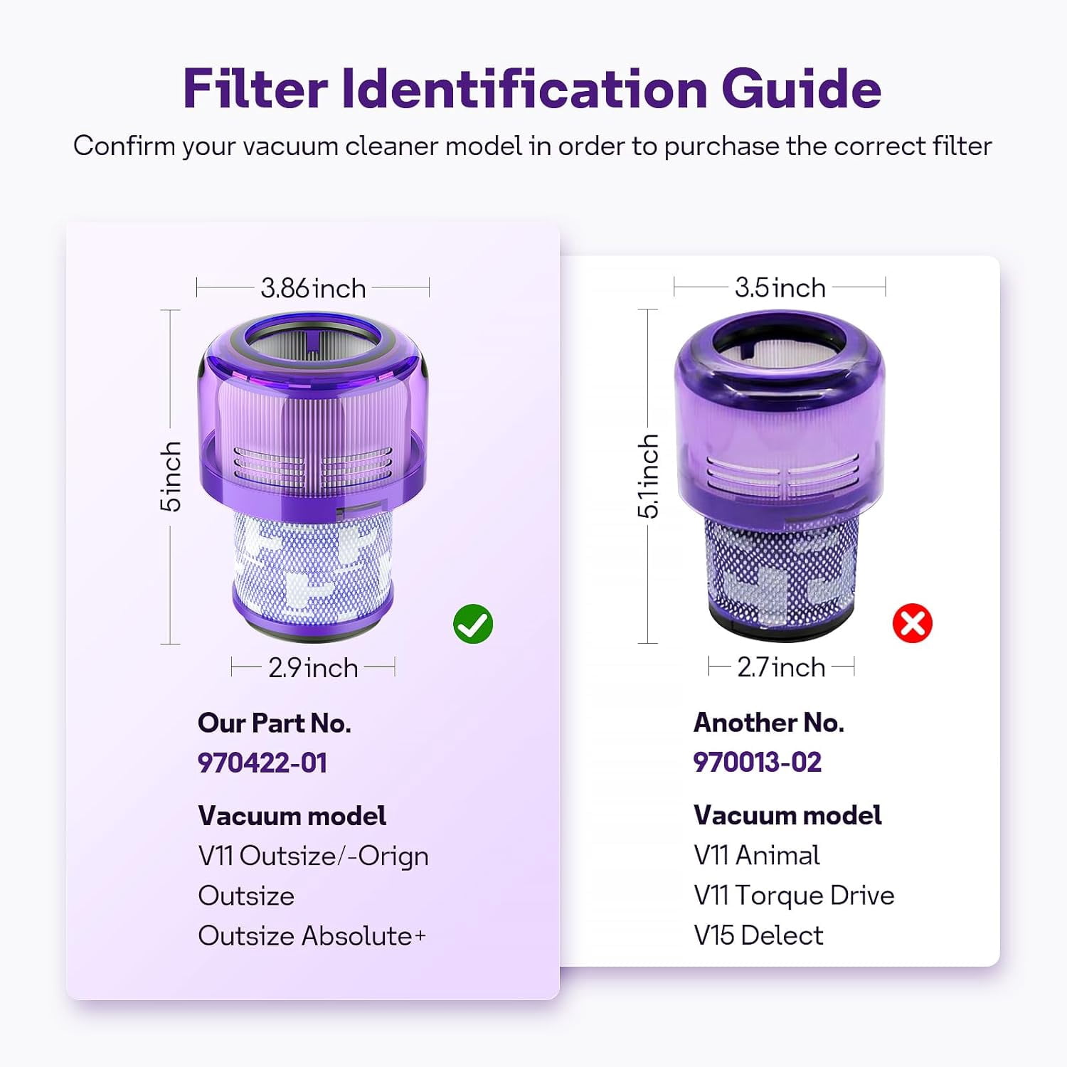 Aorsher Vacuum Cleaner Filters - Thumbnail 4