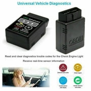 US 1-2 Pack OBD2 Code Scanner Mini ELM327 V2.1 Bluetooth OBDII Diagnostic Tool