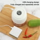 thumbnail image 5 of Aparatos de cocina, accesorios, utensilios, picadora de ajo, miniprocesador de alimentos portátil, machacador de verduras inalámbrico con carga USB, machacador de ajo para cebolla, carne y especias, 2, 5 of 8