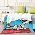 thumbnail image 4 of Snoopy - Snoopy anti-pilling, suave, ligera, esponjosa y acogedora de lujo para hogar y cocina – Perfecta para niños y adultos,200X150cm, 4 of 6
