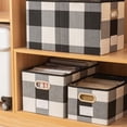thumbnail image 6 of LYU Clothes Organizer Large Capacity Space-saving Fabric Multi-functional Office Documents Magazines Box Household Supplies, 6 of 8