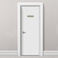 thumbnail image 5 of Unique Bargains 6'x2' ENTRANCE Sign Acrylic Self Adhesive Door Sticker Wall Sign Silver, 5 of 5