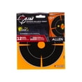 thumbnail image 3 of Ez Aim Adhesive Splash Reactive Paper Shooting Targets, Bullseye, 6 In Square, 12-Pack, Black & Orange, 3 of 7