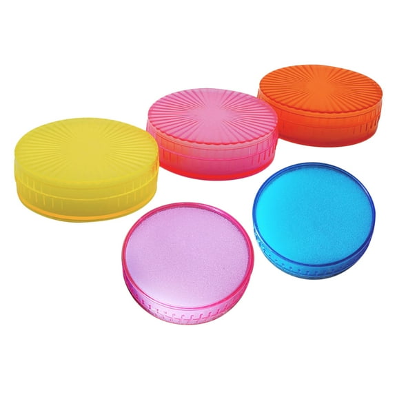 Masteelf 5pcs Office Document Moistener for Counting Money Sponge for Money Counting Finger Wetting Pad for Cash Handling for Bank and Store Use