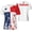 3X-Large, variant on Panama Flag Grain T-Shirt for Running Soccer Tennis Fitness Sports Jerseys Shirts