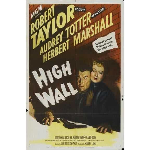 Posterazzi MOVIB84683 High Wall Movie Poster - 27 x 40 in.