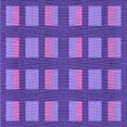 thumbnail image 1 of Ahgly Company Machine Washable Indoor Square Transitional Purple Amethyst Purple Area Rugs, 5' Square, 1 of 7