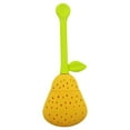 thumbnail image 1 of Cqxid Office&Craft&Stationery Under $5 Creative Small Fresh Pear Silicone Tea Filter Tea Maker Can Filter, 1 of 3