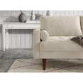 thumbnail image 6 of Pemberly Row Modern 58" Upholstered Velvet Loveseat in Ivory, 6 of 12