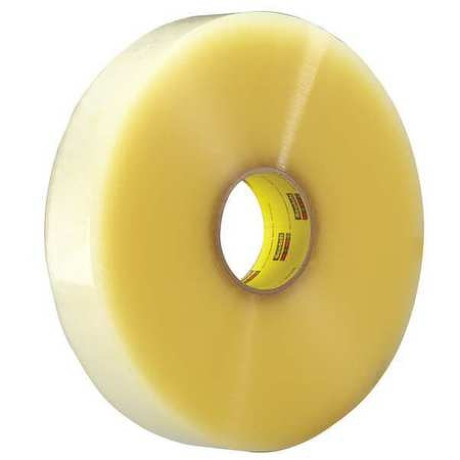 3M 375 Carton Tape, Clear, 72mm x 914m, PK4
