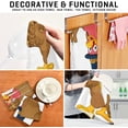 thumbnail image 6 of GZHJMY Thanksgiving Turkey Bird Pilgrim Hat Kitchen Dish Towel Set, Drying Kitchen Towels Tea Towels Gift Set for Drying Cleaning Cooking Baking 4Pcs, 6 of 6