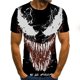 thumbnail image 2 of Marvel 2021 Neue Mens Sommer Venom 3D Drucken camiseta Oansatz Kurzarm T Hemd Beiläufige Lose Hip Hop Kinder Lustige Camisetas Tops xuanjing unisex, 2 of 2