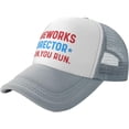 thumbnail image 2 of Fireworks Director I Run You Run Trucker Hat for Men Baseball Caps Adjustable Hats, 2 of 8