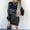 Black, variant on Gspmoly Women Dresses, Fashion Women Sexy Casual Buttocks Solid Long Leeve Dress Cocktail Dress Deals of The Day