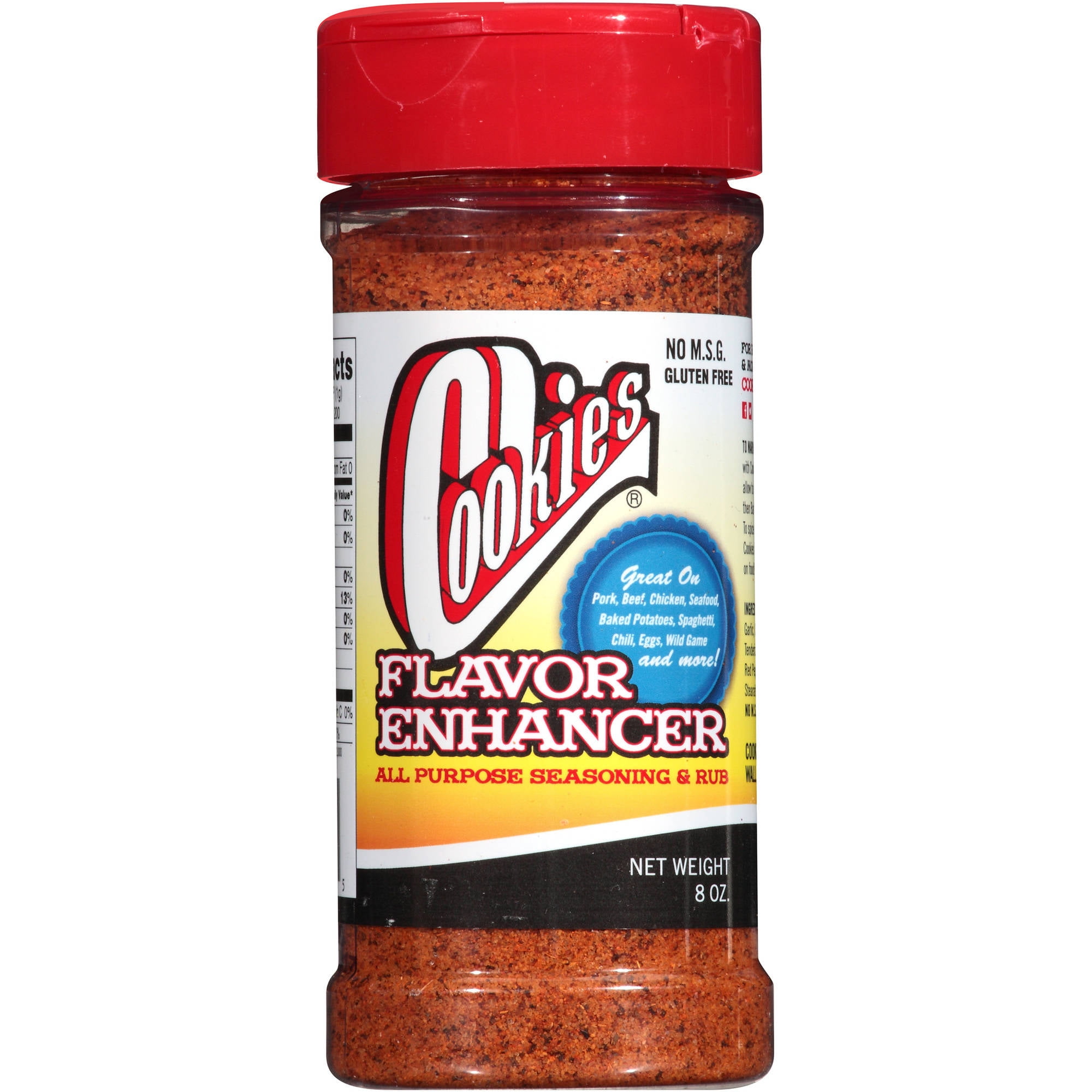 Cookies Flavor Enhancer All Purpose Seasoning & Rub, 8 oz