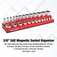 thumbnail image 2 of Organizador de enchufes magnéticos WORKPRO, enchufe SAE de 3/8 pulgadas, 2 of 7