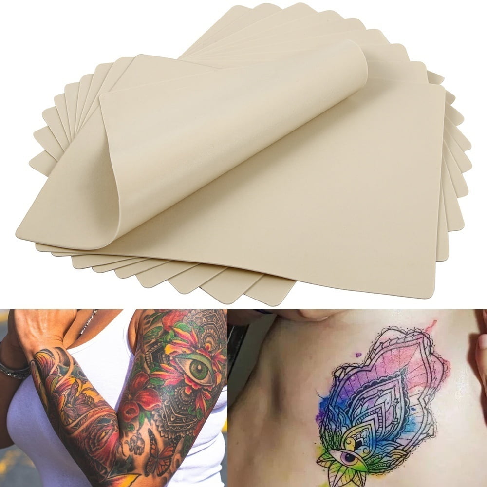 Moricher 10 Tattoo Practice Skin 20 Transfer Paper Tattoo Paper 1 Tattoo  Transfer Cream Gel Tattoo Supplies for Tattoo Practice Tattoo Kit - Yahoo  Shopping