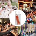 thumbnail image 2 of 4-Pack Wine Cooler Bags Ice Bags Transparent PVC Portable Wine Bottle Cooler Bags Champagne Ice Bags with Handle, 2 of 3