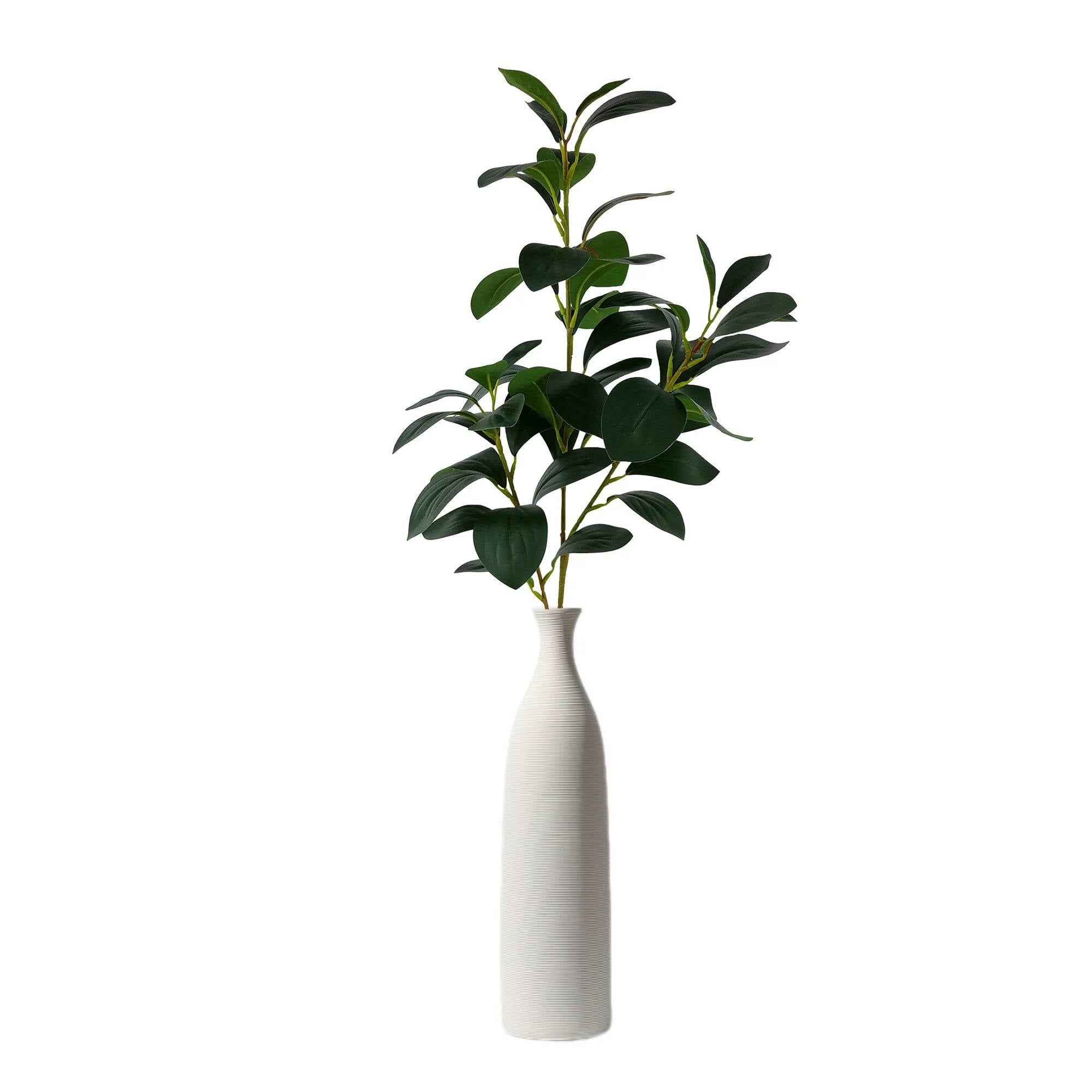 (2 pack) Mainstays 25.5" Indoor Artificial Foliage Stem, Peperomia, Green Color. Not in Pot.