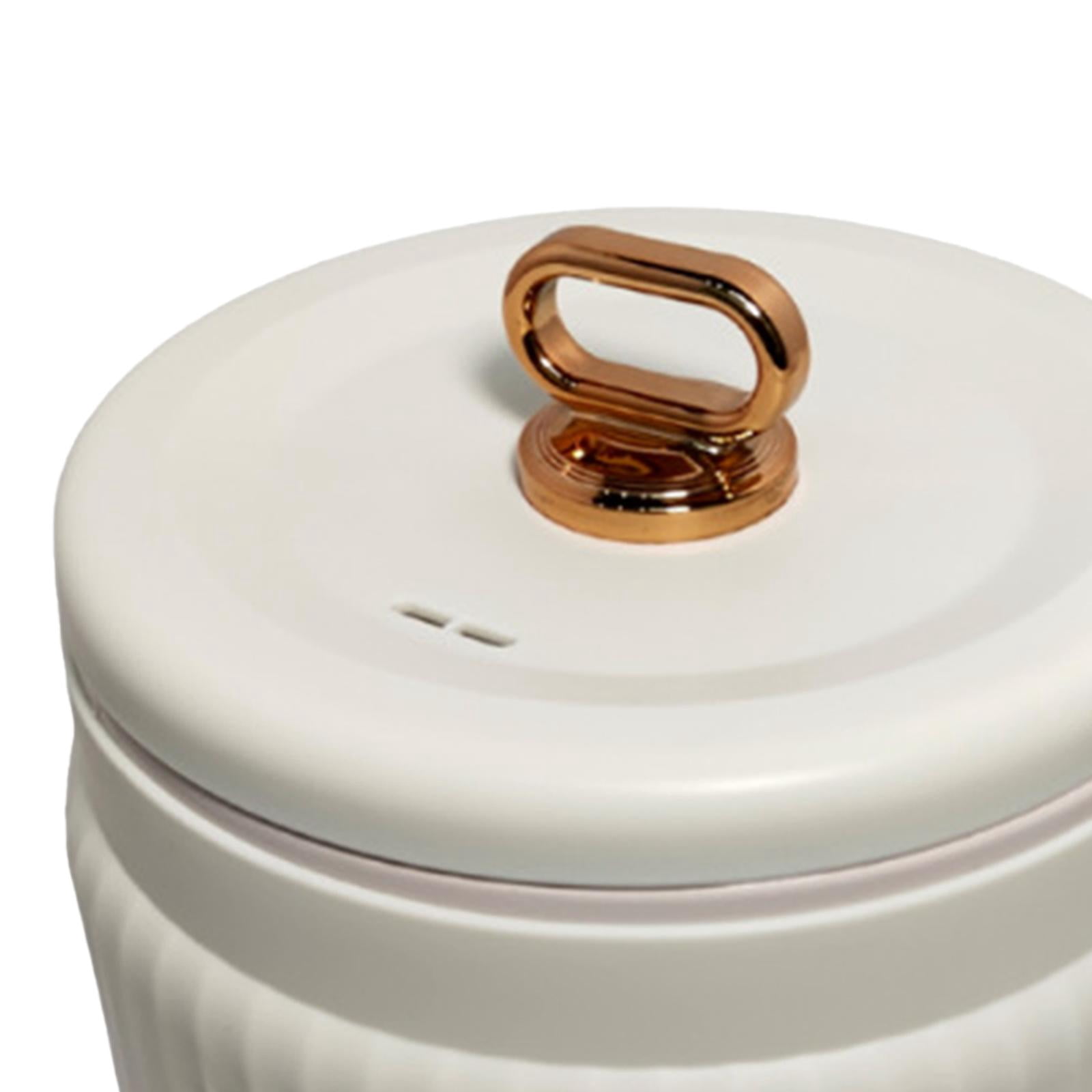 Fiocias Small Rice Cooker Electric Pot Fast Cooking Small Electric Cooker Non-stick Pot Beige