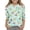 Mint Green, variant on CCRFTGI Cute Tops for Kids Girls Size 6 Summer 3/4 Sleeve Animal Print Tee Tops Casual Soft Lightweight Girls Fashion Crew Neck Shirts Mint Green 9-10 Years