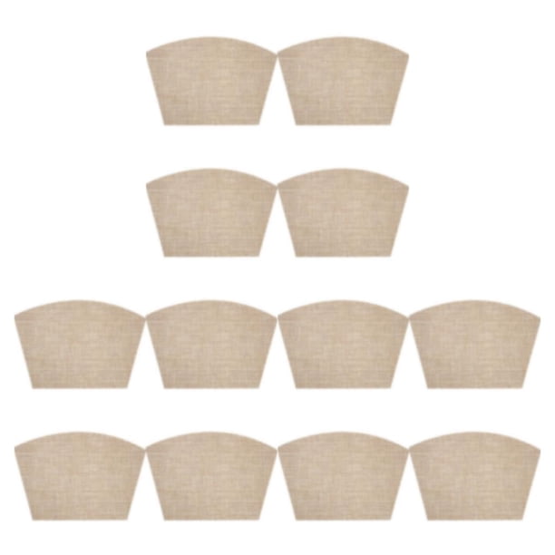 Matsuzay Manteles Individuales de redonda de 4 piezas, mantel Individual en forma de cuña, almohadilla resistente al calor, alfombrilla de Type1 NO1