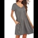 thumbnail image 3 of Camisones para Mujer, de Corta, con Bolsillos y Estampado Floral. Fresno de Flor Mediana L, 3 of 6