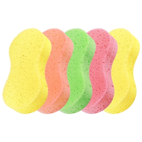 Gymnture 5Pcs Car Wash Sponges, Foam Cleaning Sponge Pad - Giant Bone Sponge