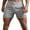 a-Grey336, variant on Mens Relaxed Fit Casual Gym Shorts With Elastic Waist Drawstring Rainbow Trimmed Hem Side Pockets For Workout Training Daily Wear Stylish Shorts