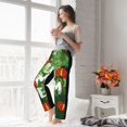 thumbnail image 3 of Haiem Palm Leaves And Tropical Flowers Women's Pajama Pants Ultra Lightweight Pjs Bottoms Sleepwear Bottom Pants With Pocket Drawstring-Small, 3 of 7