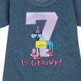 thumbnail image 3 of Pete the Cat -  Happy 7th Birthday - Toddler And Youth Girls Fleece Dress, 3 of 6