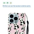 thumbnail image 5 of iPhone 13 Pro Case with Card Holder/Detachable Hand Strap, Allytech Kickstand Folio Flip Wallet Credit Card Slots Magnetic Snap PU Leather Protective Case for iPhone 13 Pro 6.1" 2021, Cute Panada, 5 of 5
