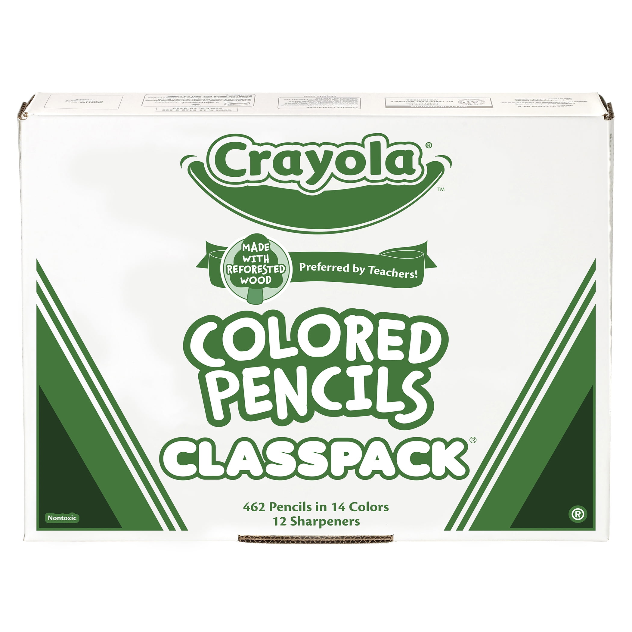 Crayola Colored Pencils Classpack, 462-Count
